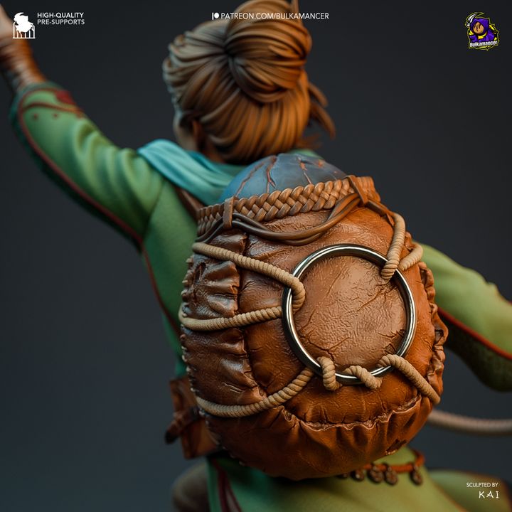 Zoe - Split Fiction - Resin Fan Art - MTO (Design by Bulkamancer)