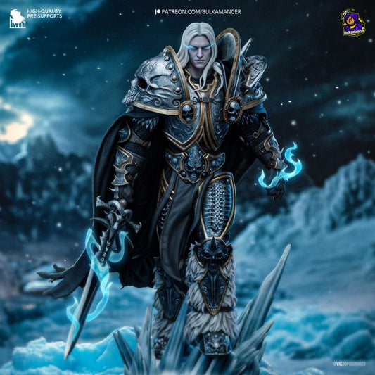 Arthas WoW Resin Fan Art - MTO (Design by Bulkamancer)