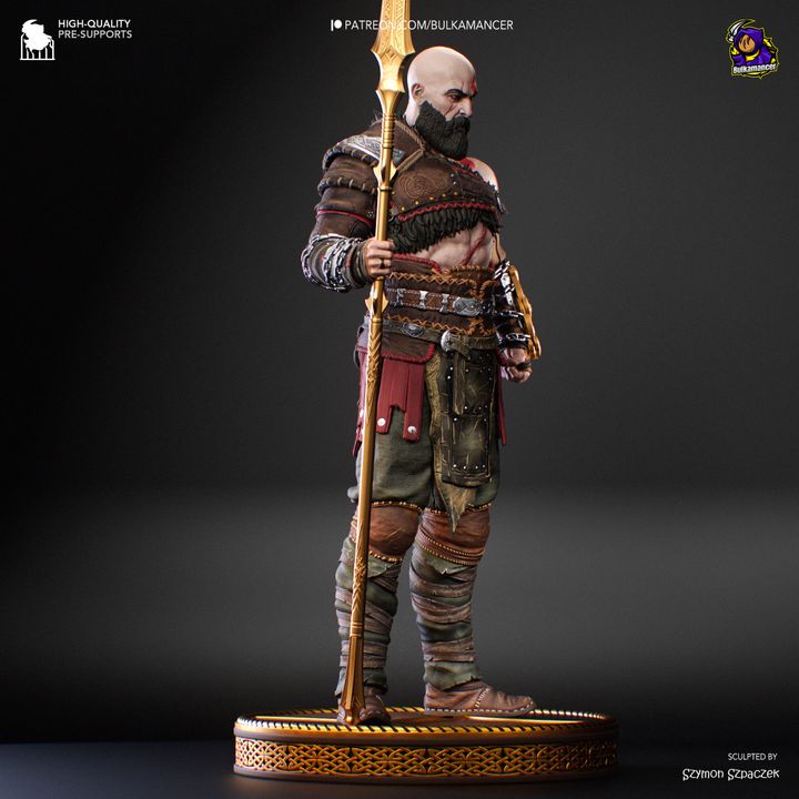 Kratos - God of War - Resin Fan Art - MTO (Design by Bulkamancer)