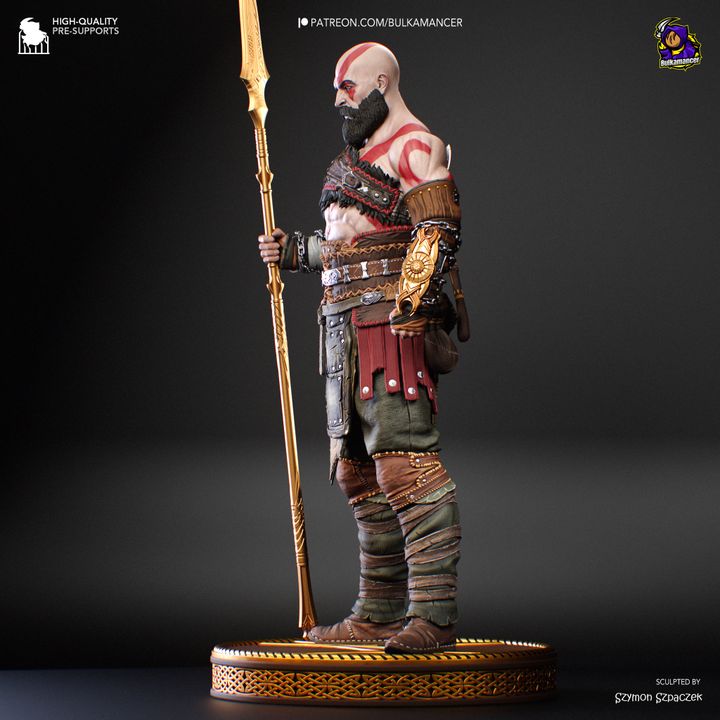 Kratos - God of War - Resin Fan Art - MTO (Design by Bulkamancer)