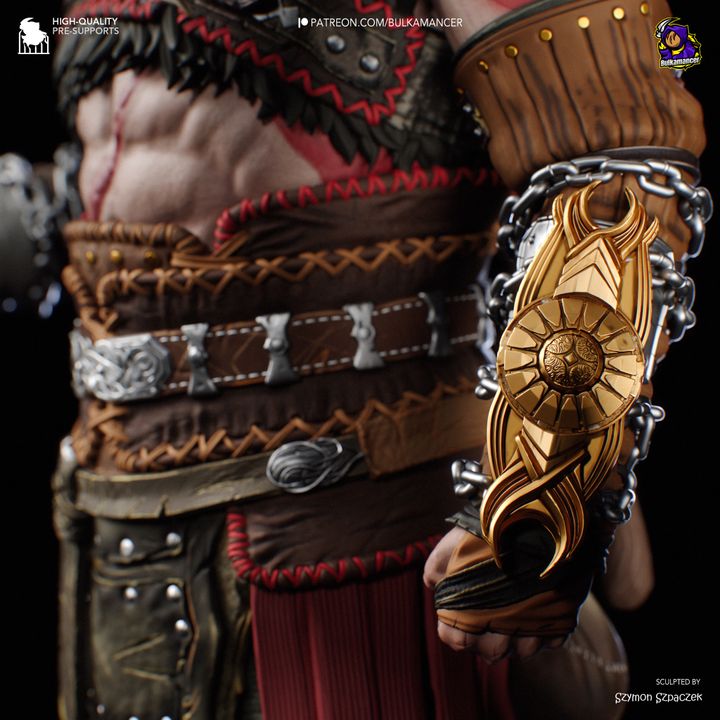 Kratos - God of War - Resin Fan Art - MTO (Design by Bulkamancer)