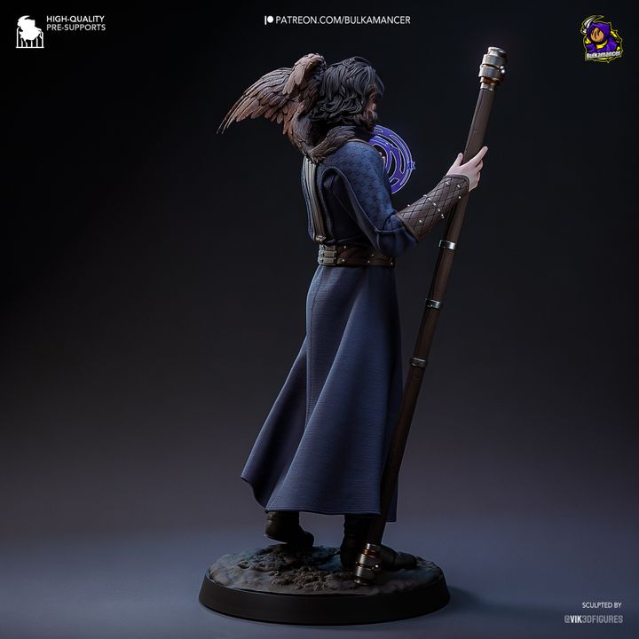 Gale - Baldur's Gate 3 - Resin Fan Art - MTO (Design by Bulkamancer)