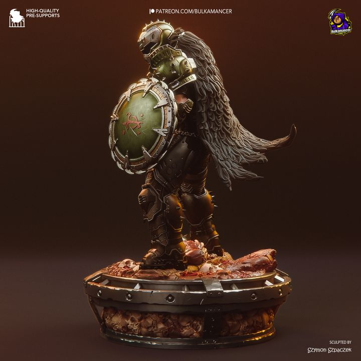 Doom Slayer Resin Fan Art - MTO (Design by Bulkamancer)