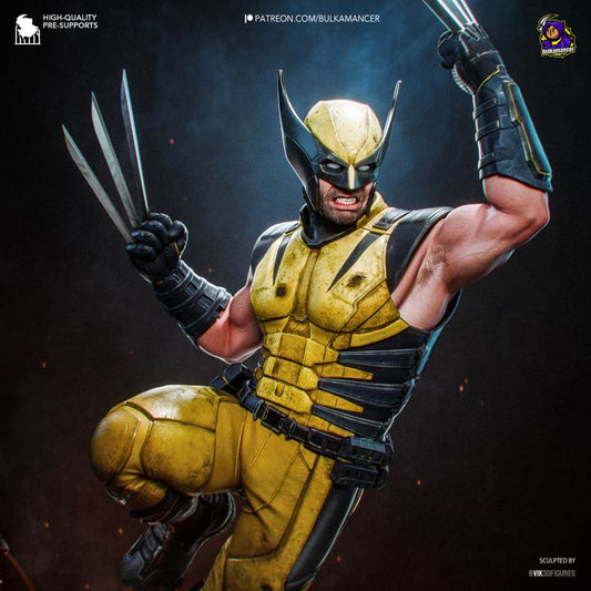 Wolverine Resin Art (Design by Bulkamancer)