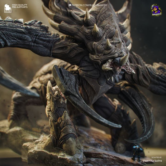 Ultralisk Resin Art (Design by Bulkamancer)