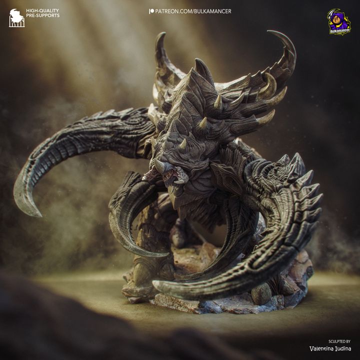 Ultralisk Resin Art (Design by Bulkamancer)