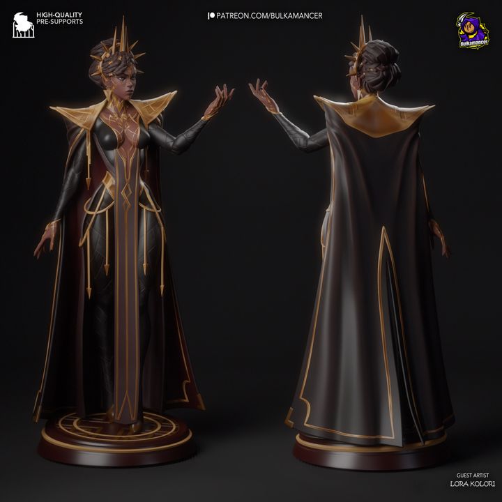 Mel Medarda (Arcane) Resin Fan Art - MTO (Design by Bulkamancer)