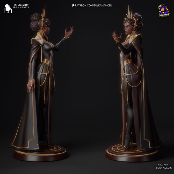 Mel Medarda (Arcane) Resin Fan Art - MTO (Design by Bulkamancer)