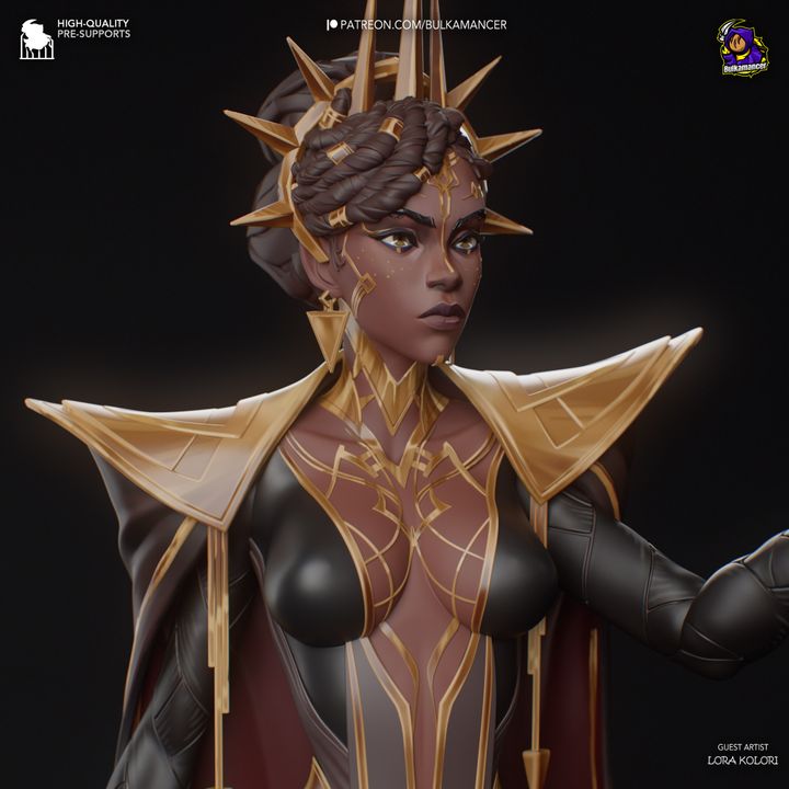 Mel Medarda (Arcane) Resin Fan Art - MTO (Design by Bulkamancer)