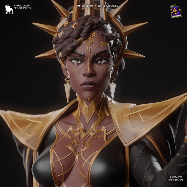 Mel Medarda (Arcane) Resin Fan Art - MTO (Design by Bulkamancer)
