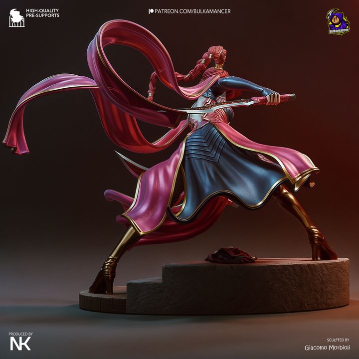 Katarina League of Legends Resin Fan Art - MTO (Design by Bulkamancer)
