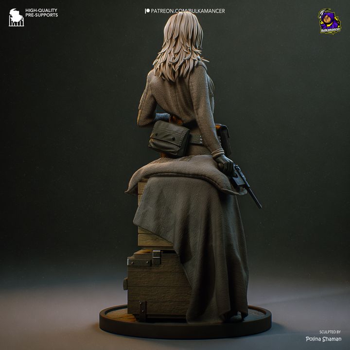 EVA Metal Gear Solid Resin Fan Art - MTO (Design by Bulkamancer)