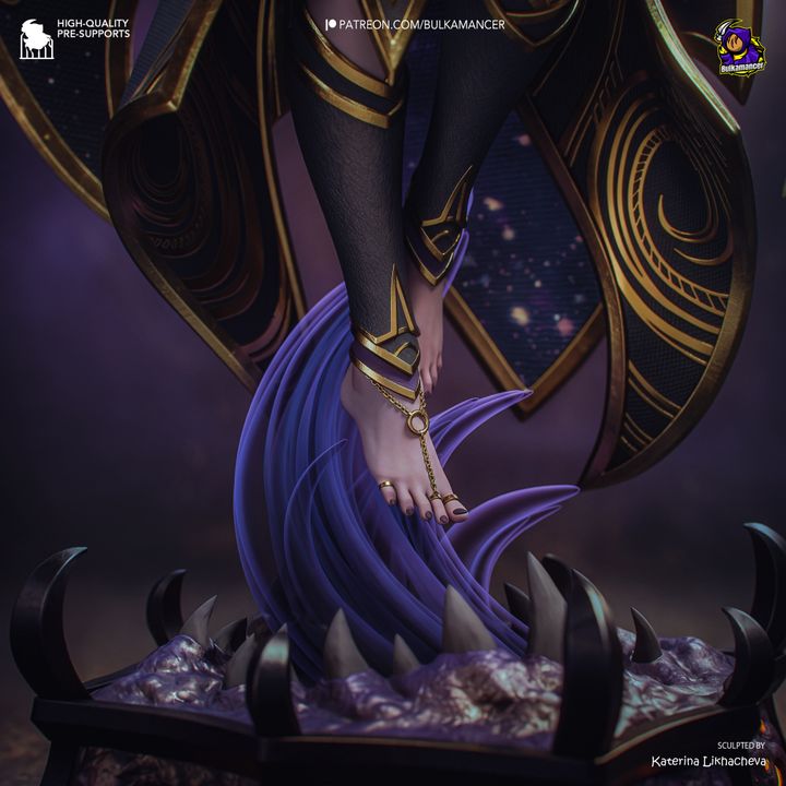 Xalatath WoW Resin Art (Design by Bulkamancer)