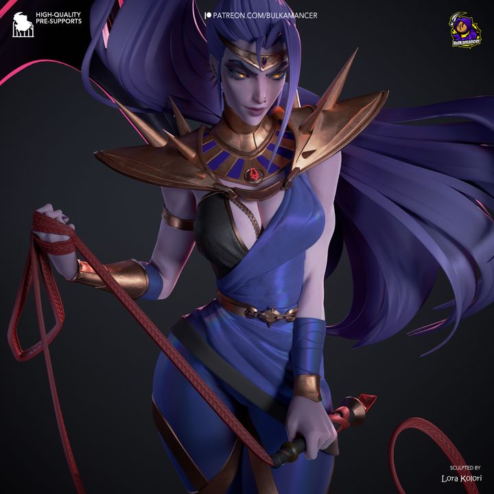Megaera (Hades) Resin Fan Art - MTO (Design by Bulkamancer)