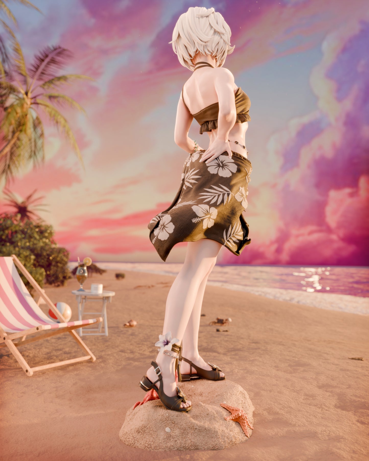 2B Swimsuit Edition Resin Art (Design by CA3D)