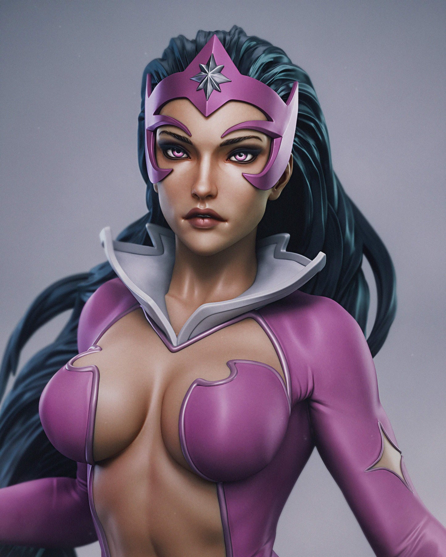 Star Sapphire Resin Fan Art MTO (Design by Abe3D)