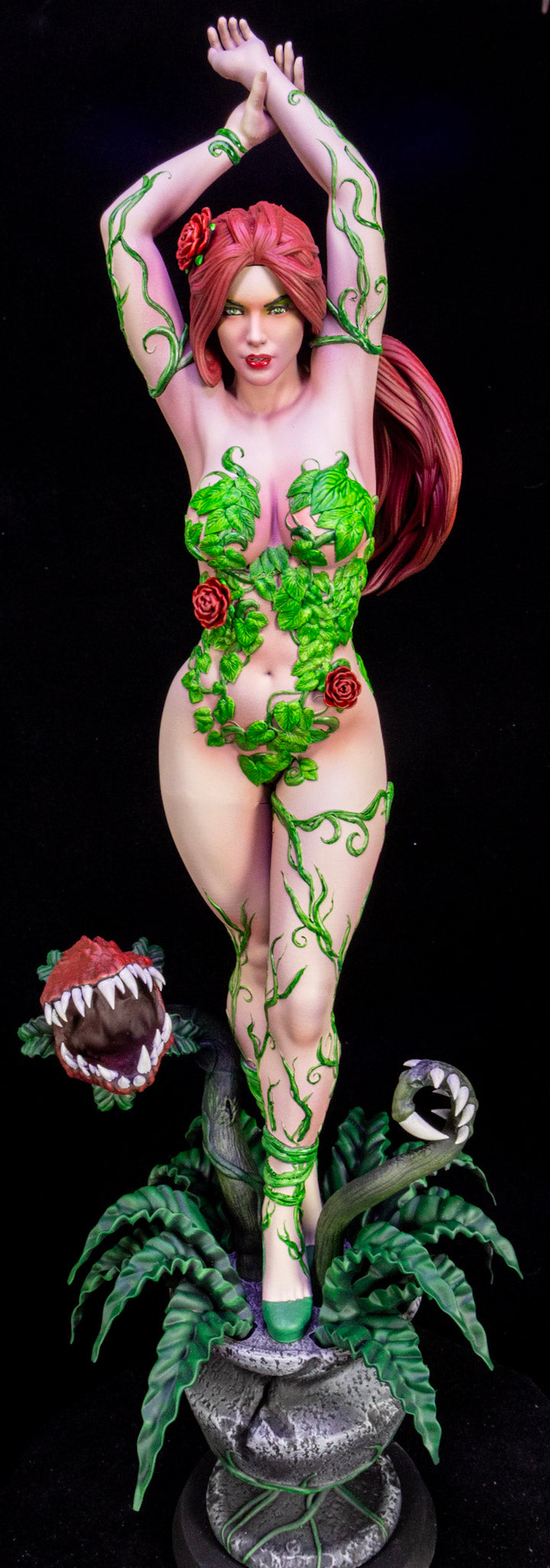 Poison Ivy Resin Sculpture Fan Art Pro Painted - MTO A3D