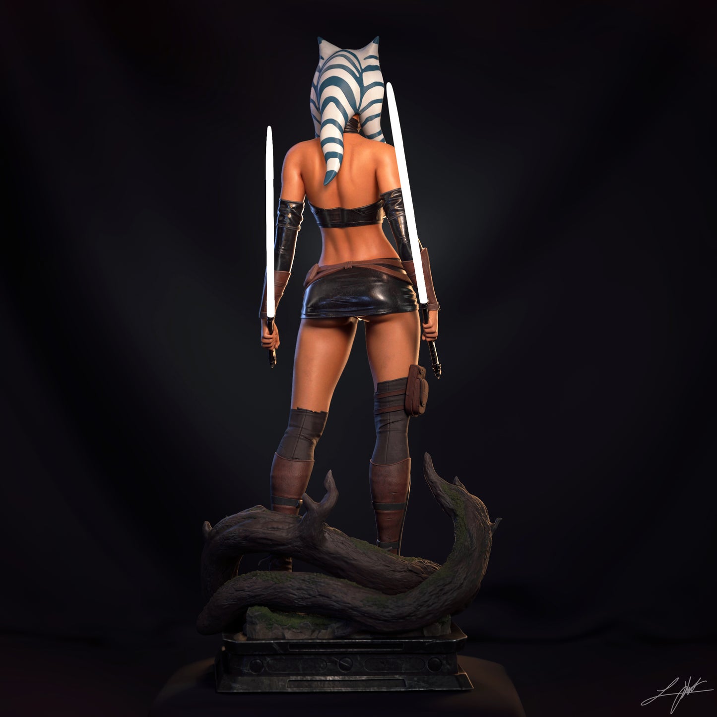 Ahsoka Tano Resin Fan Art - MTO (Design by Abe3D)