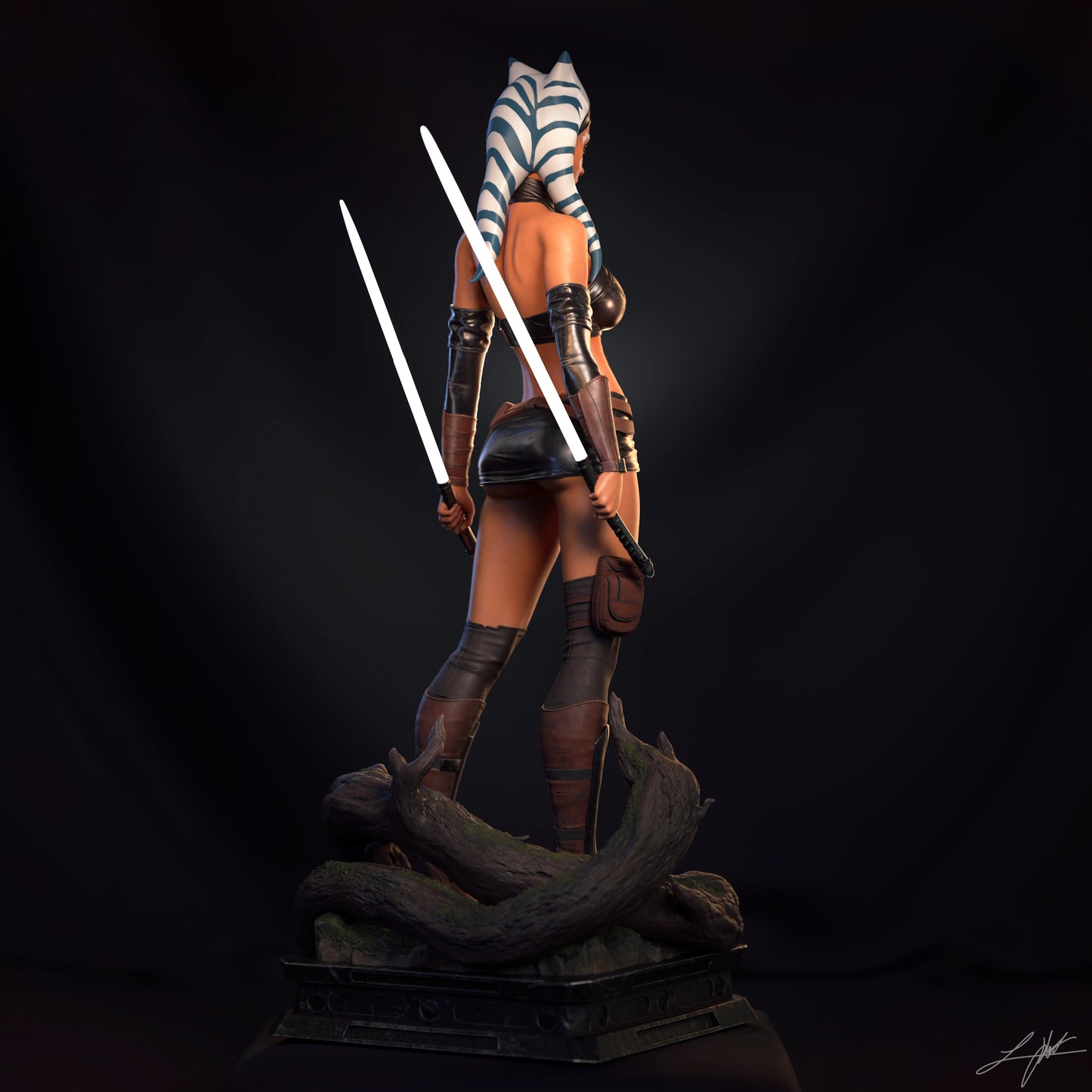 Ahsoka Tano Resin Fan Art - MTO (Design by Abe3D)