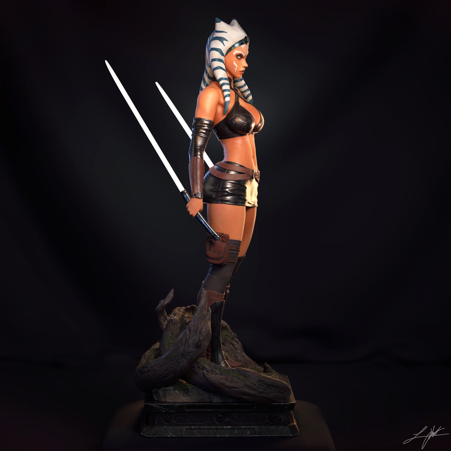 Ahsoka Tano Resin Fan Art - MTO (Design by Abe3D)