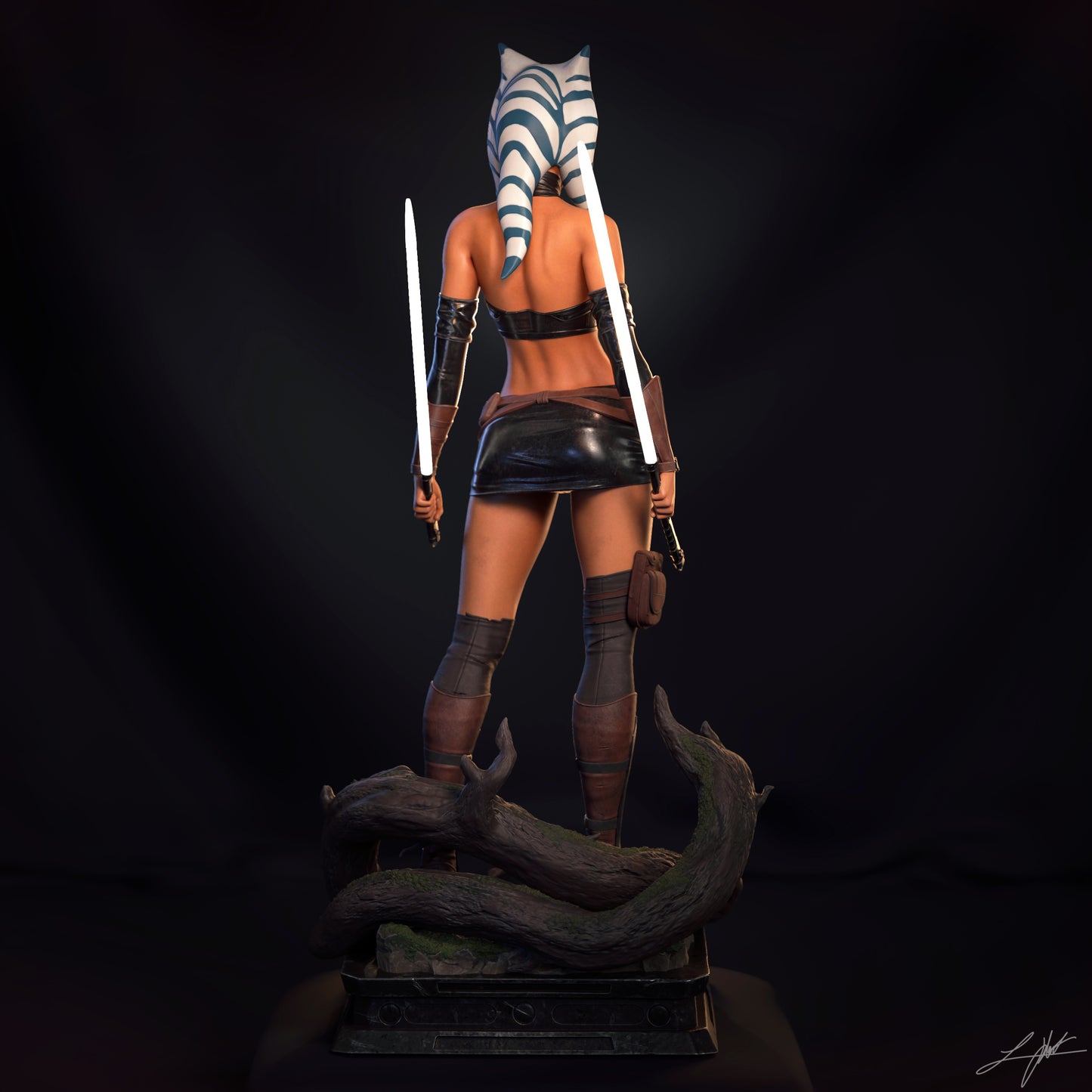 Ahsoka Tano Resin Fan Art - MTO (Design by Abe3D)