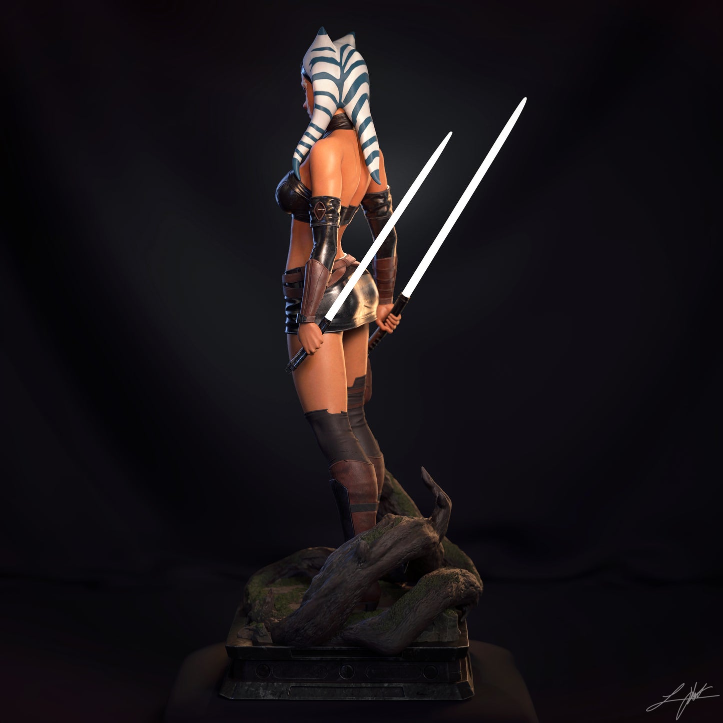 Ahsoka Tano Resin Fan Art - MTO (Design by Abe3D)