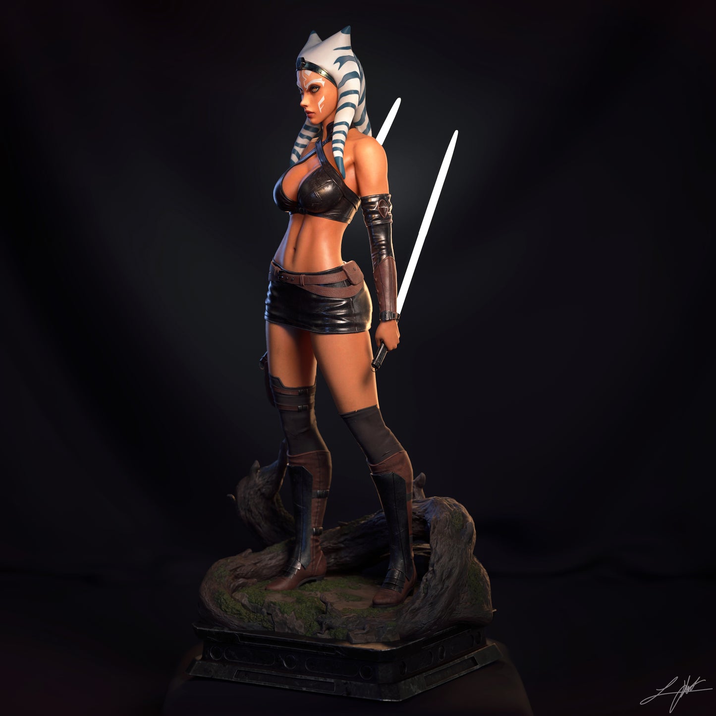 Ahsoka Tano Resin Fan Art - MTO (Design by Abe3D)