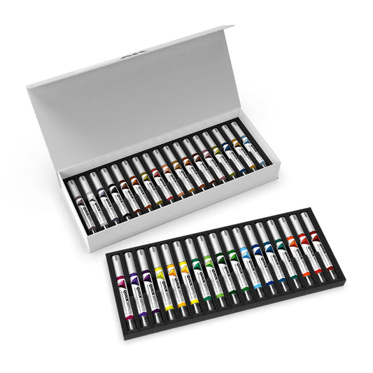 AK Quick Gen Markers Complete Set (34 synthetic brush markers)