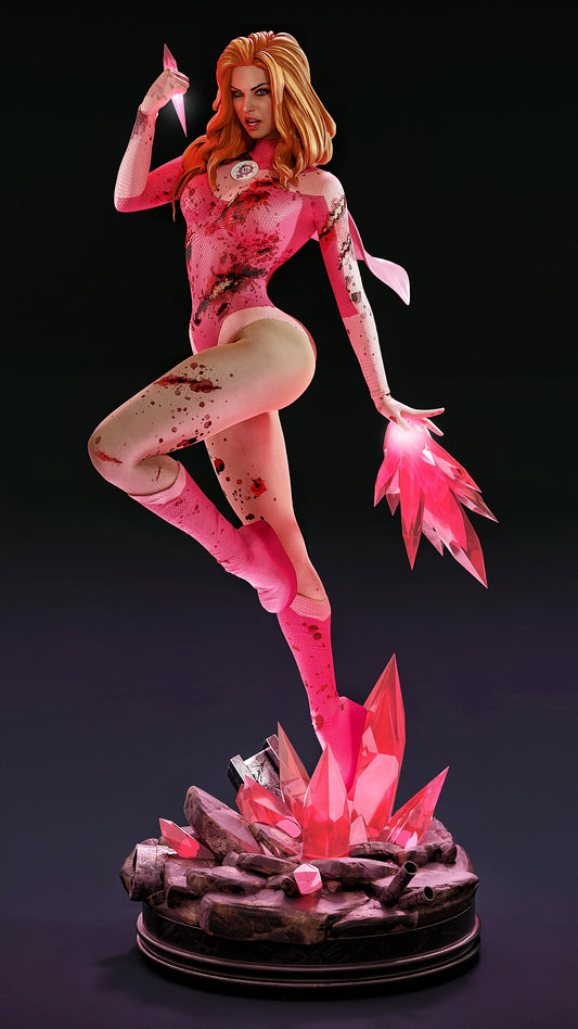 Atom Eve Resin Art (Design by MCM3D Studios)