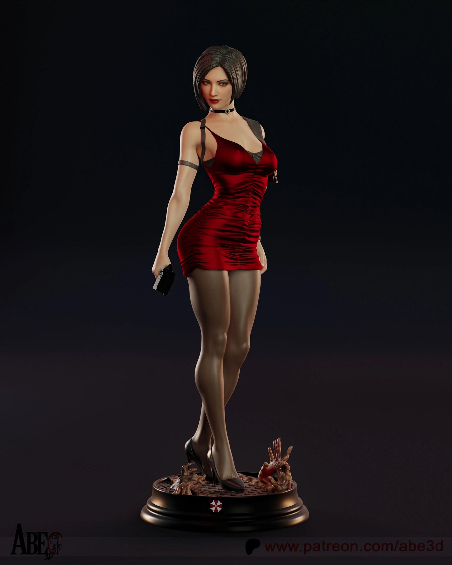 Ada Wong Resin Fan Art - MTO (A3D)