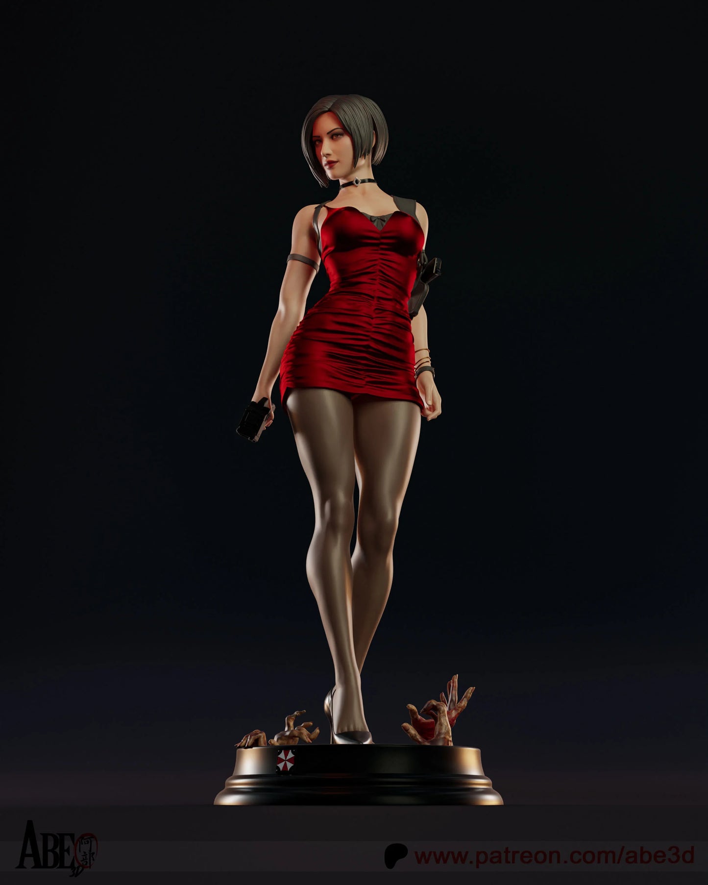 Ada Wong Resin Fan Art - MTO (A3D)