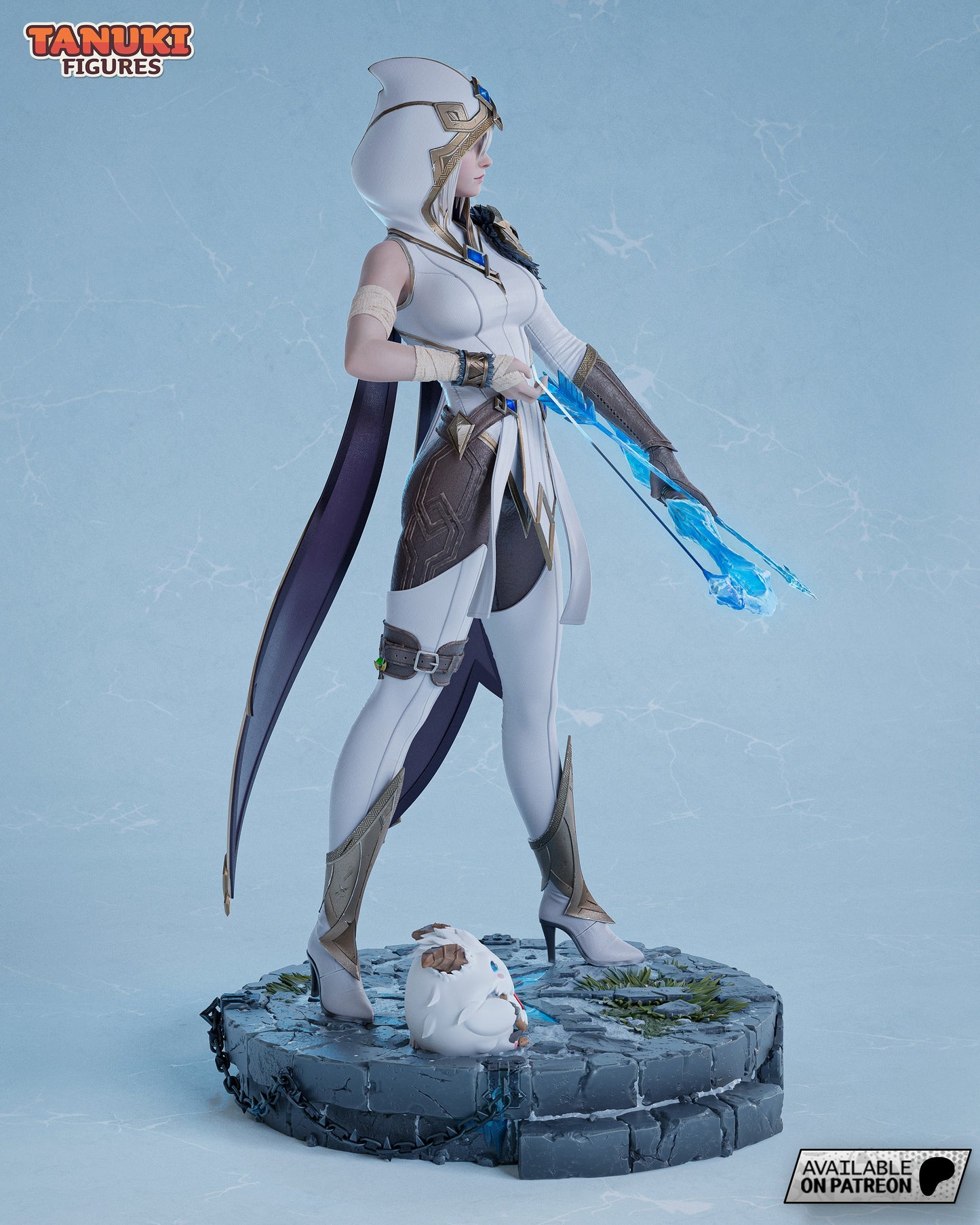 Ashe LoL Resin Fan Art - MTO (Tanuki)
