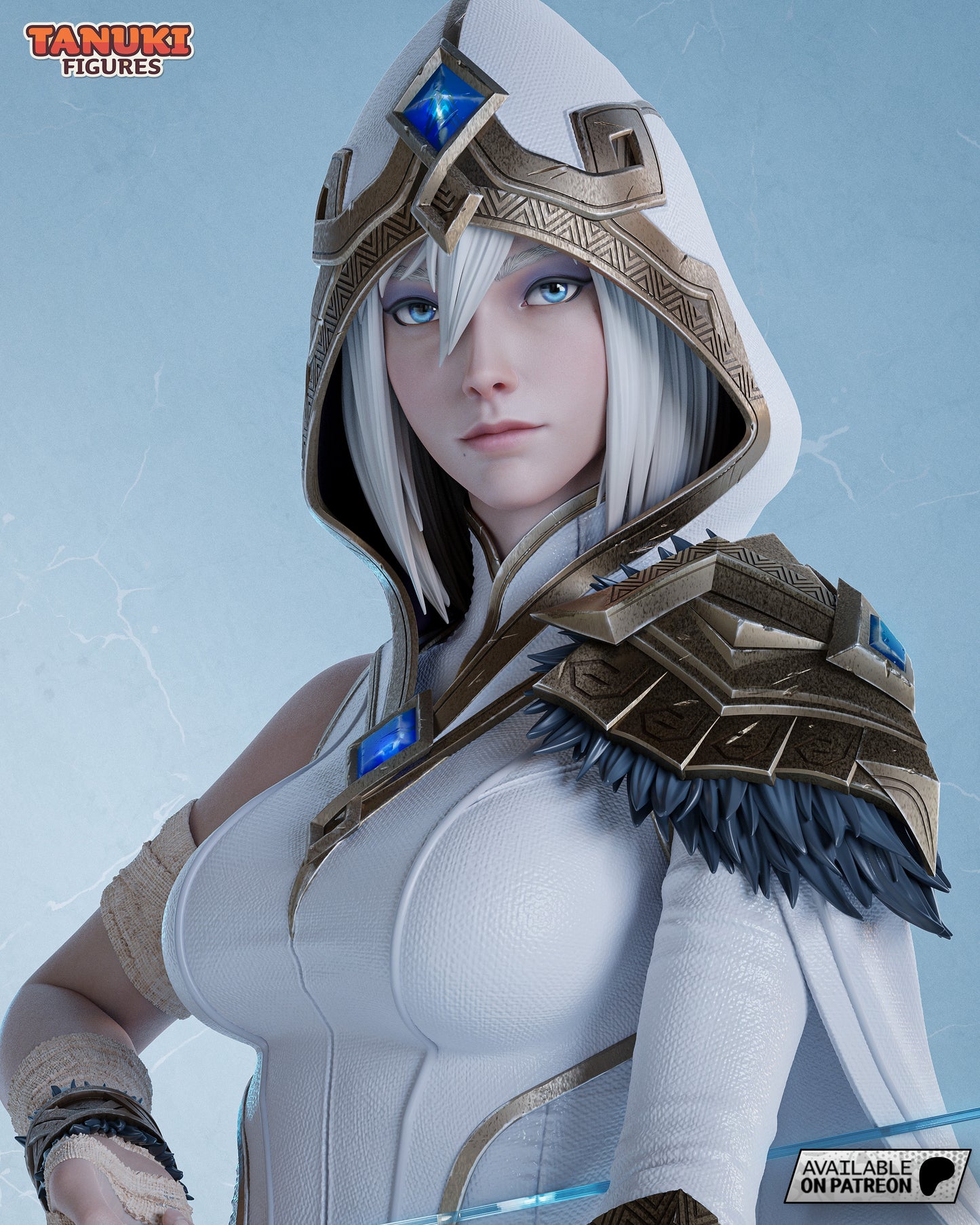 Ashe LoL Resin Fan Art - MTO (Tanuki)