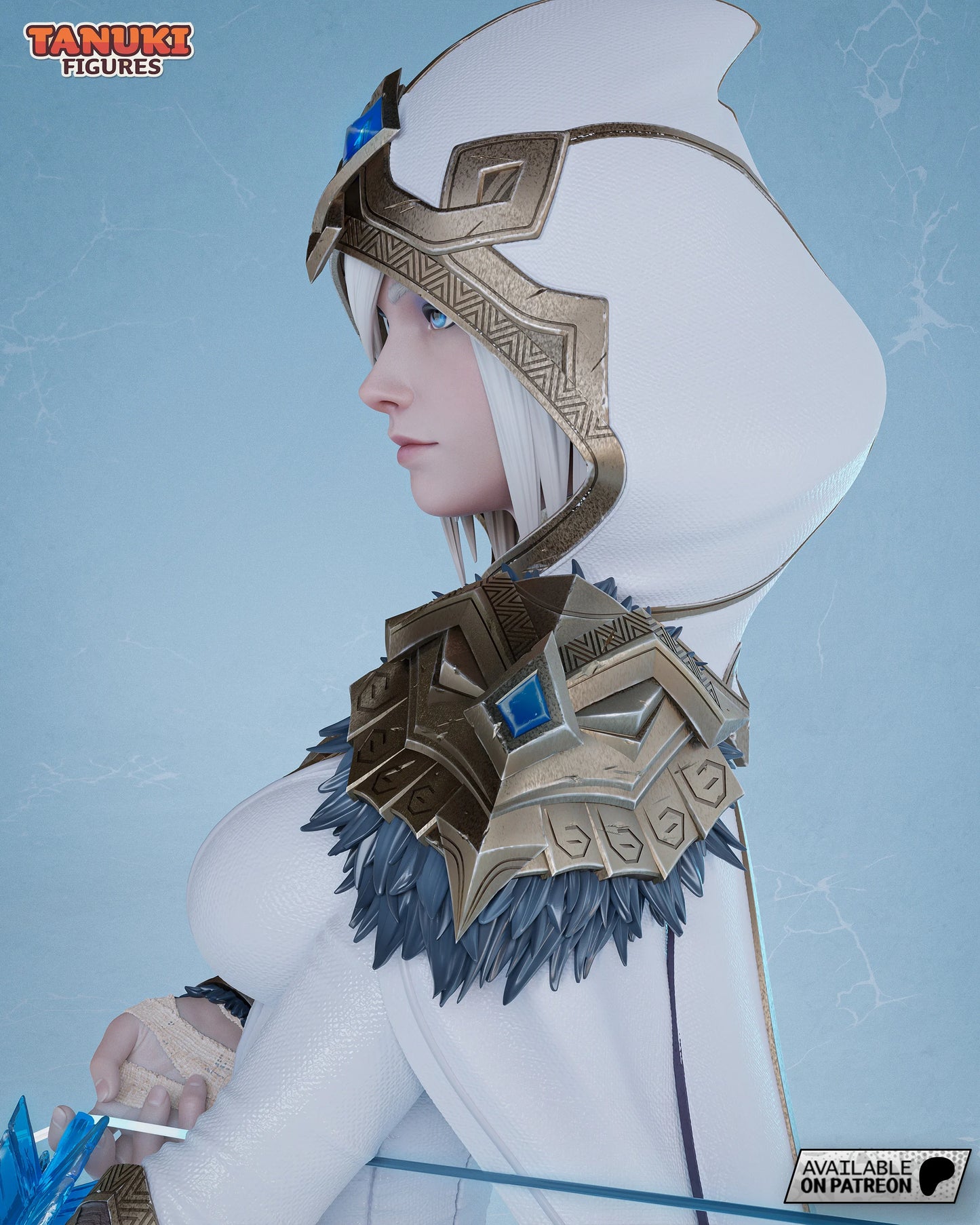 Ashe LoL Resin Fan Art - MTO (Tanuki)