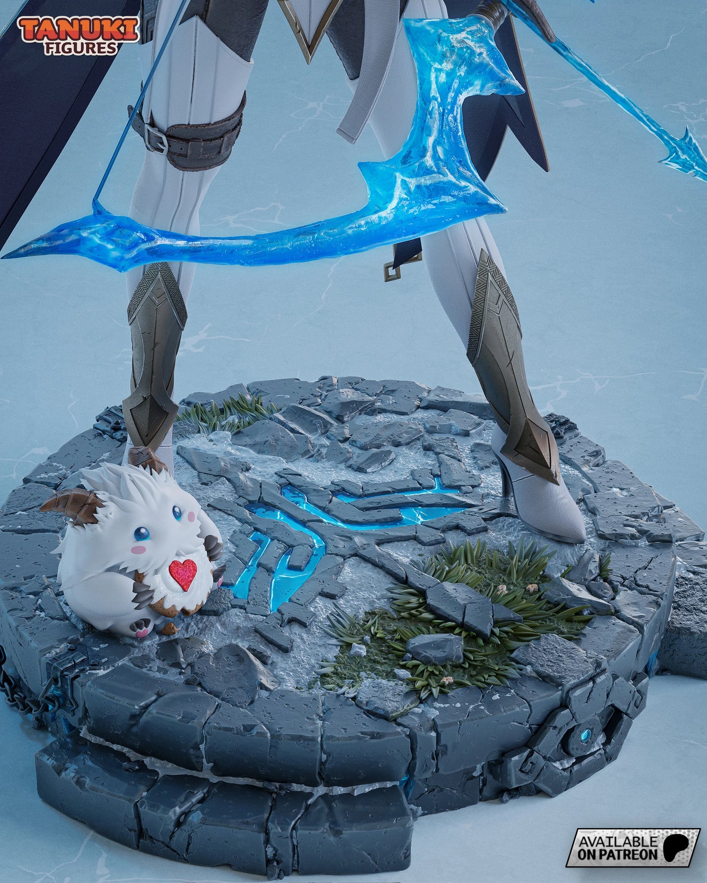 Ashe LoL Resin Fan Art - MTO (Tanuki)