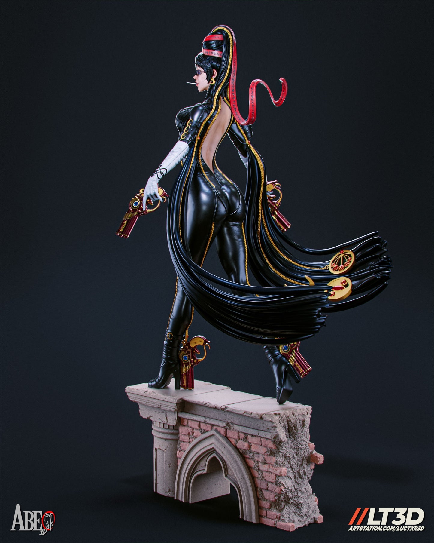Bayonetta Resin Fan Art (Abe)