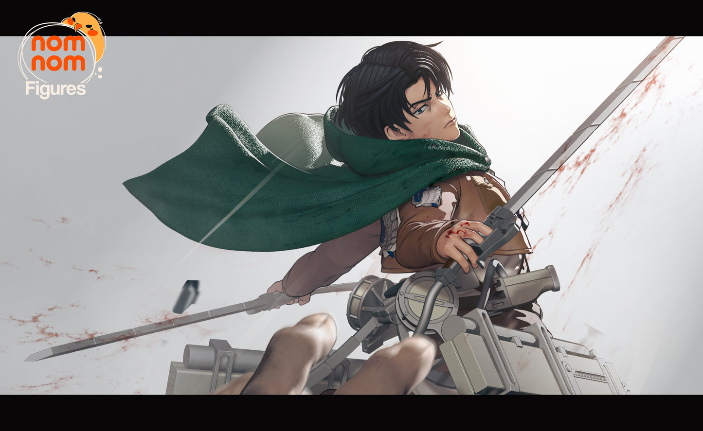Levi Attack on Titan Resin Fan Art - MTO