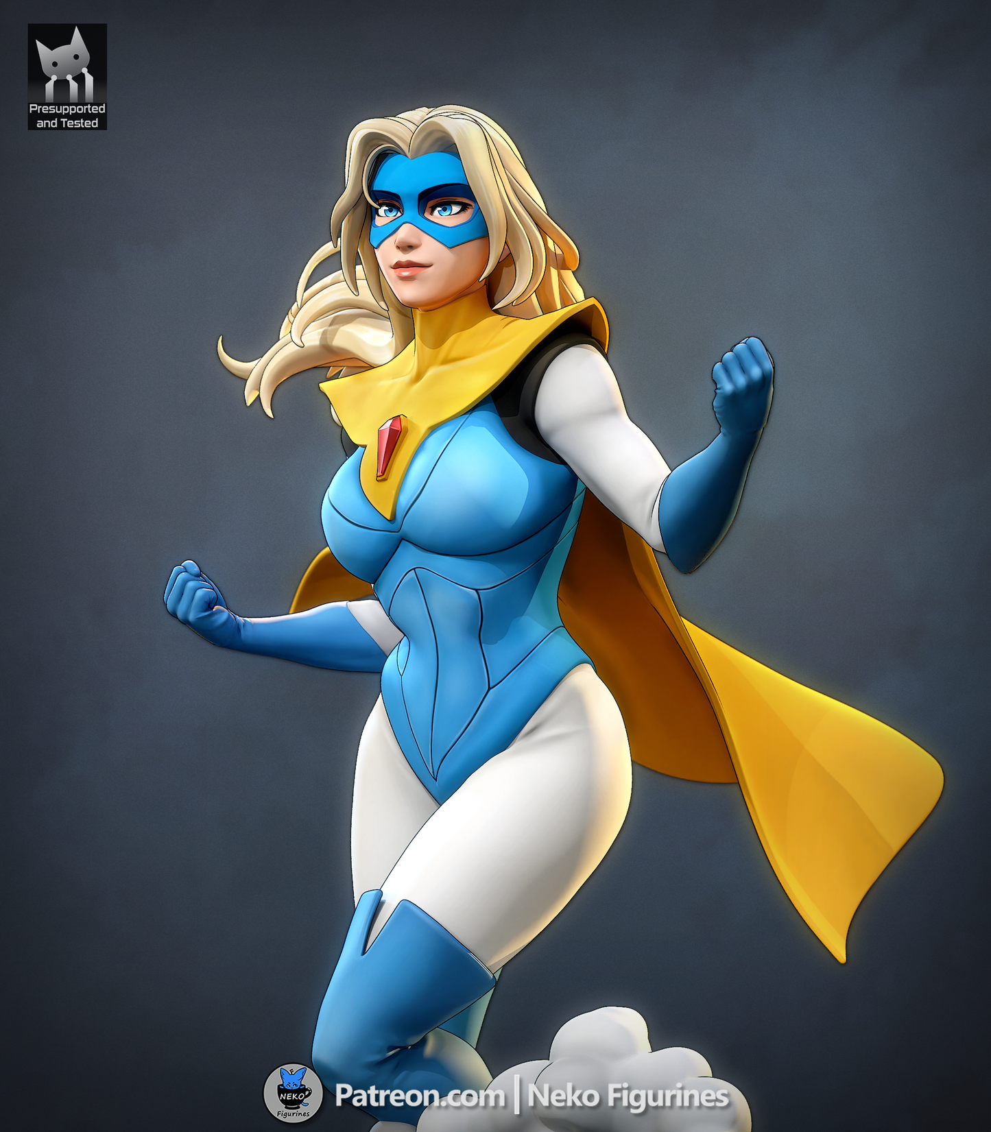 Blonde Blazer Dispatch Resin Fan Art MTO (Design by Neko)