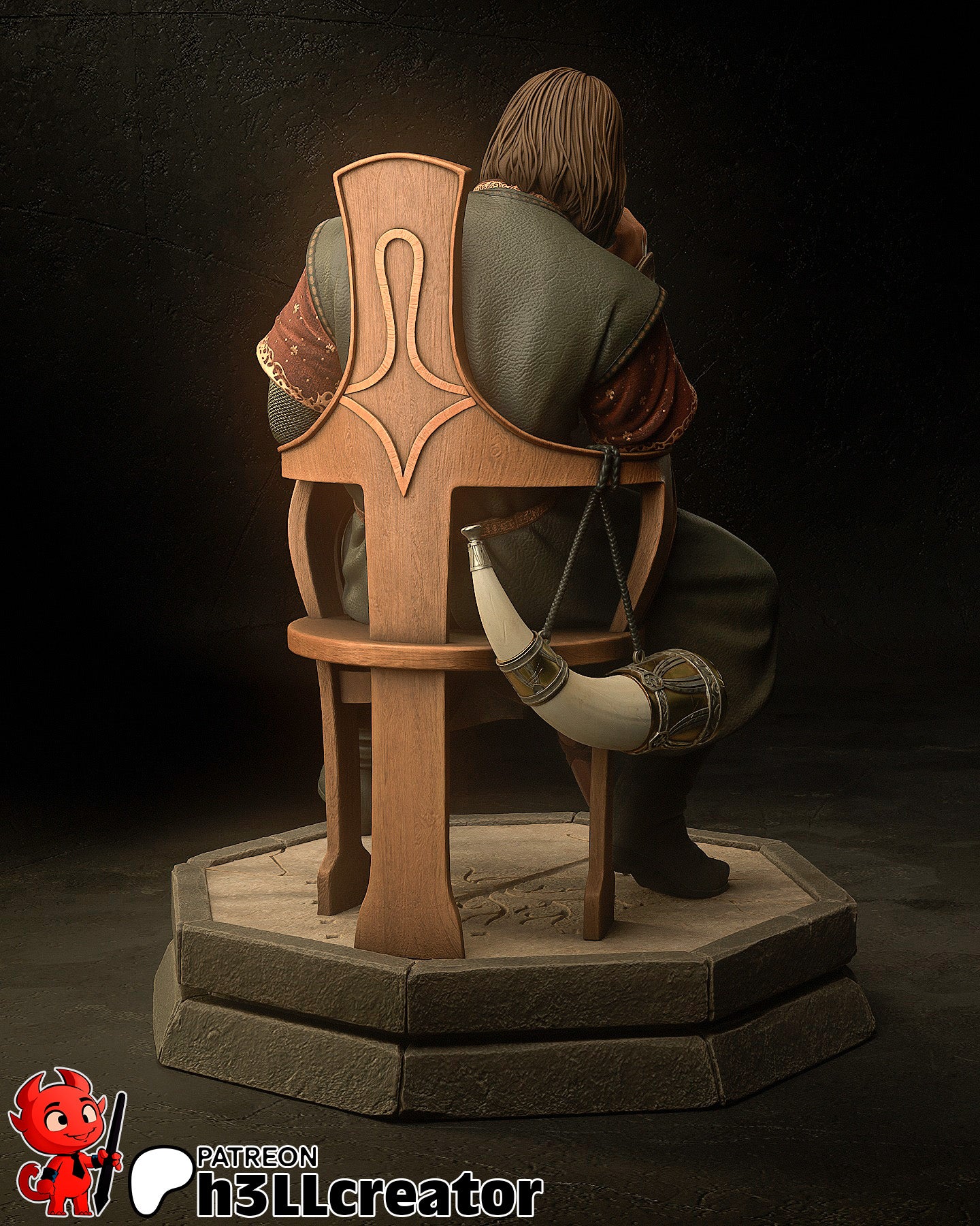 Boromir Resin Fan Art - MTO (H3llcreator)