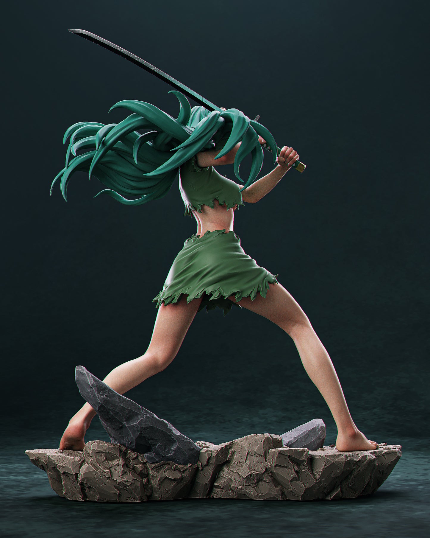 Nelliel Resin Sculpture (Design by CA3D Studios)