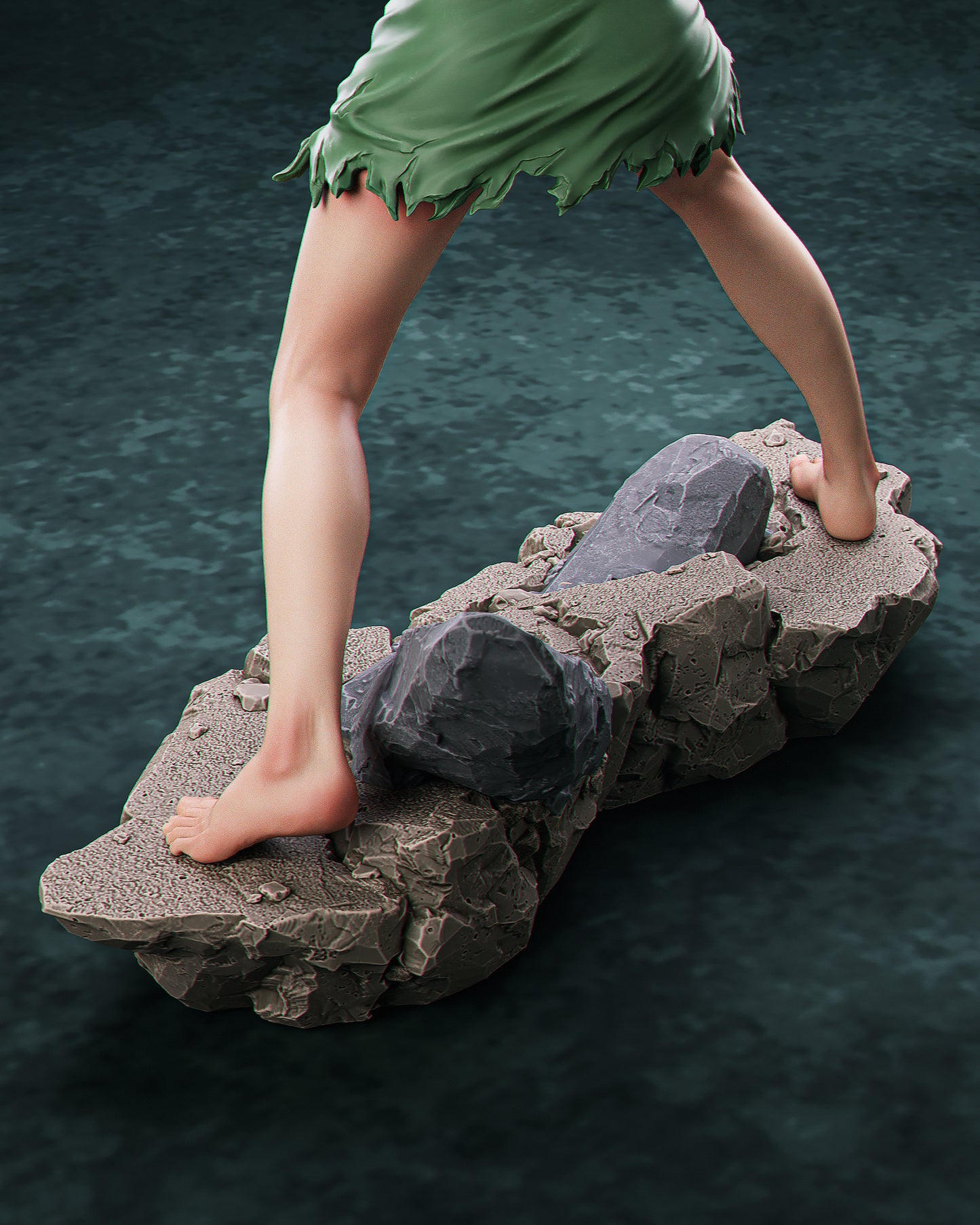 Nelliel Resin Sculpture (Design by CA3D Studios)