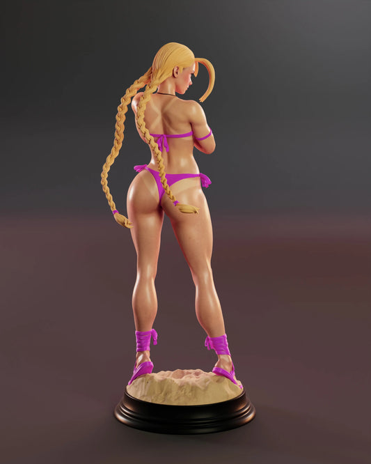 Cammy SF6 CST4 Resin Fan Art - MTO (Design by Abe3D)