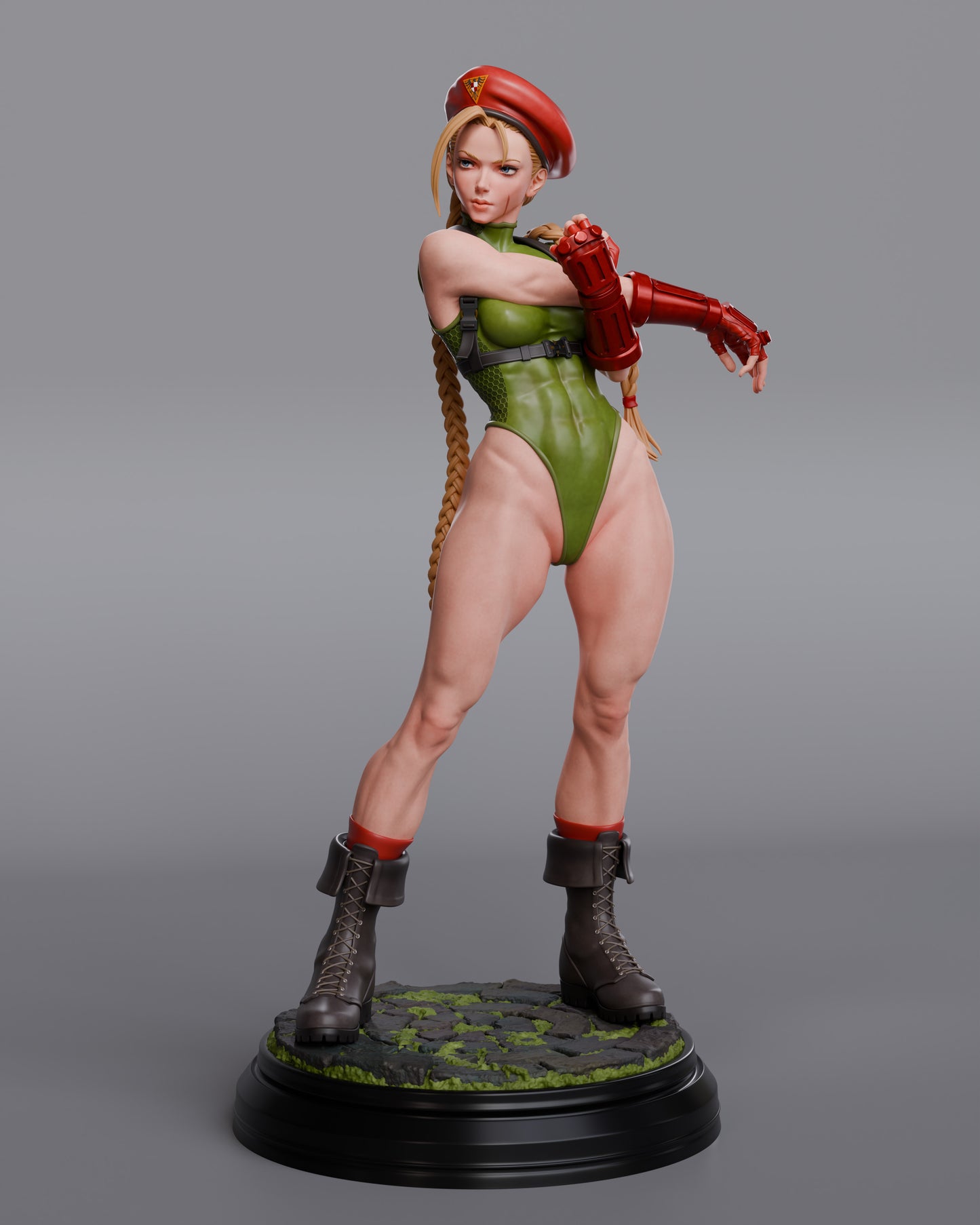 Cammy in Green Resin Fan Art - MTO (A3D)