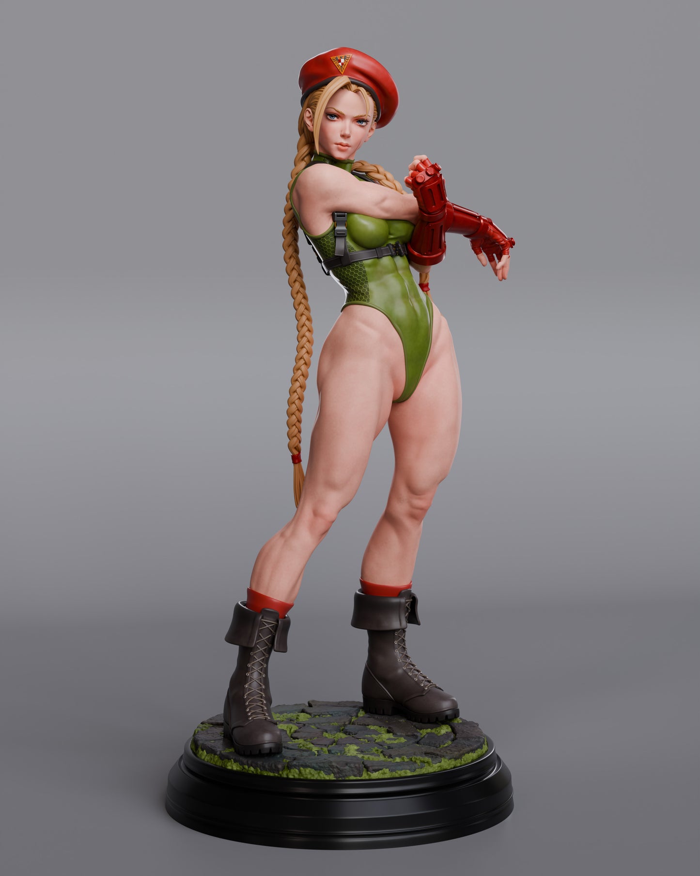 Cammy in Green Resin Fan Art - MTO (A3D)