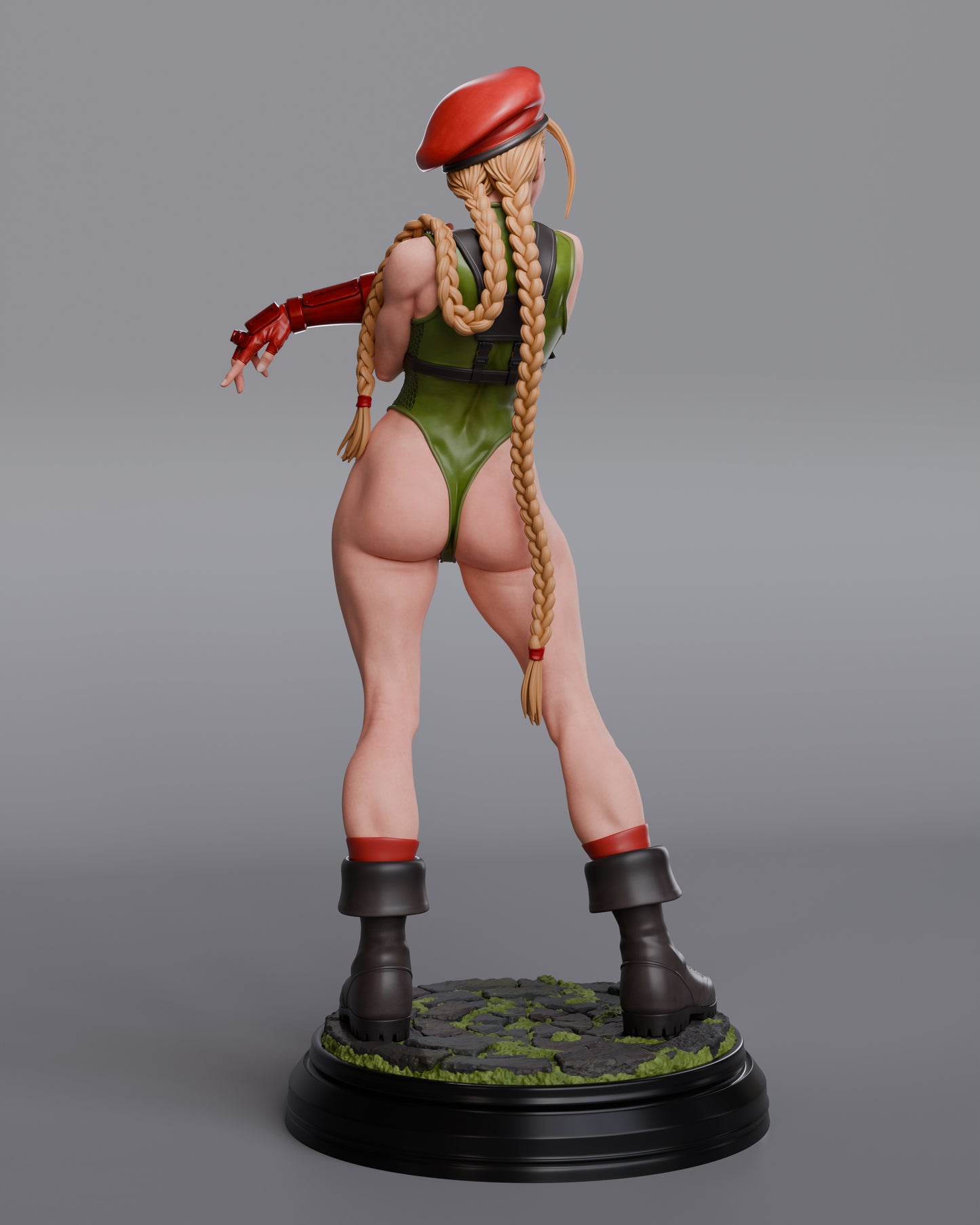 Cammy in Green Resin Fan Art - MTO (A3D)