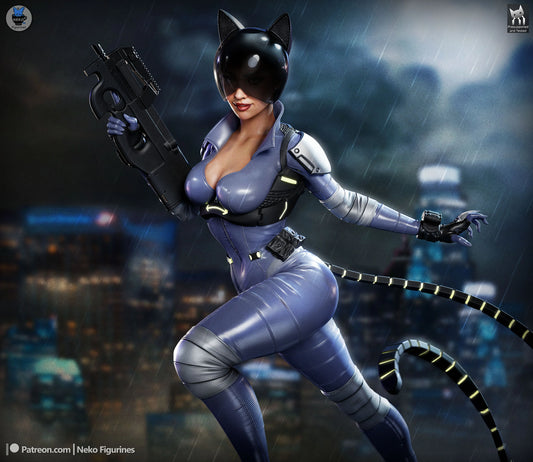 Catwoman Absolute Resin Art (Neko Version)