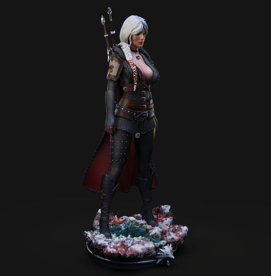 Ciri - The Witcher - Resin Fan Art - MTO (Design by Abe3D)