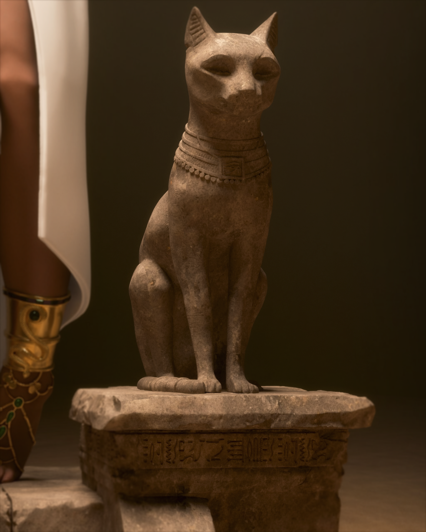 Cleopatra Resin Fan Art - MTO (CA3D)