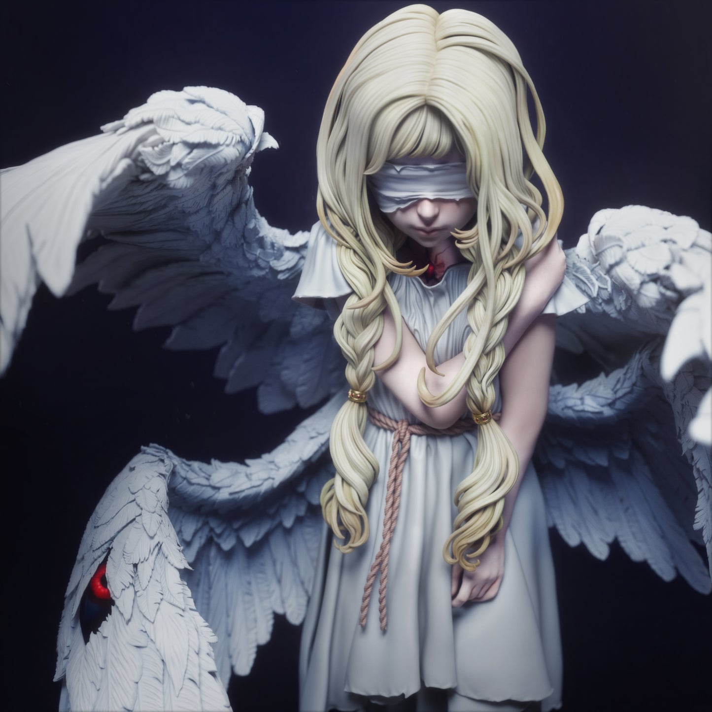 Seraphim Resin Sculpture (Design by CA3D Studios)