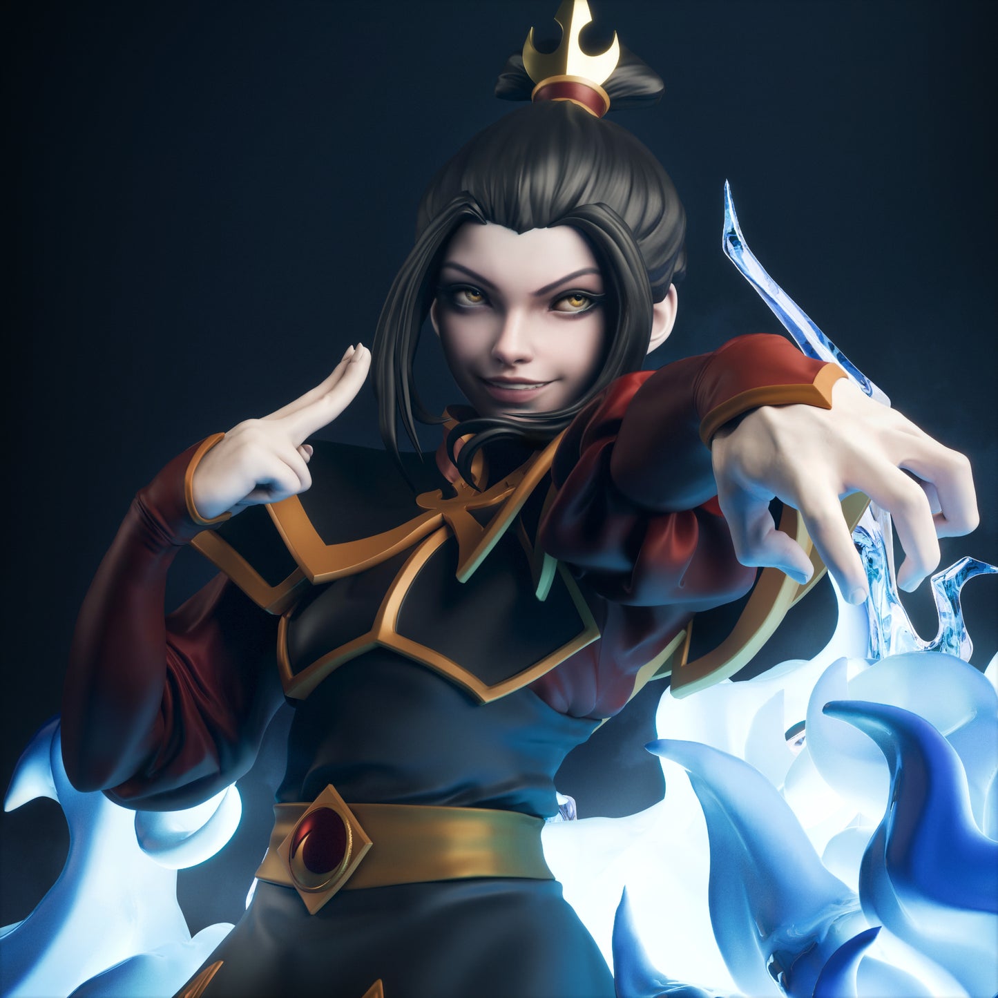 Azula Resin Fan Art - MTO (Design by CA3D Studios)